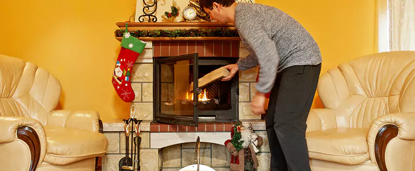 Gas to Wood-Burning Fireplace Conversion Services in Bay City, Texas
