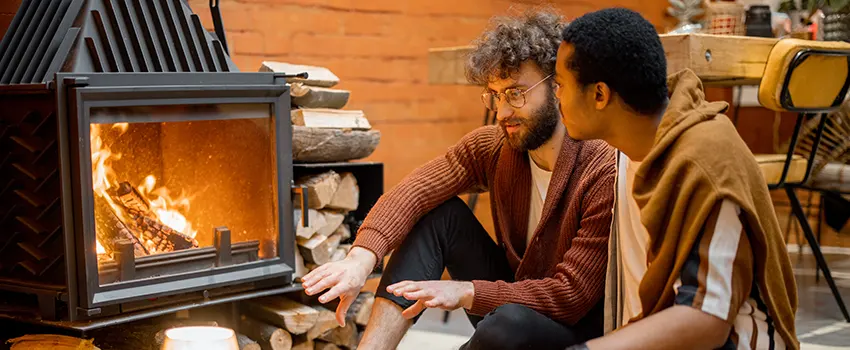 Flue Liner installation for Fireplace Metal in Bay City, TX